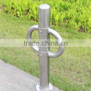 SUS304 Stainless Bike Rack Bollard