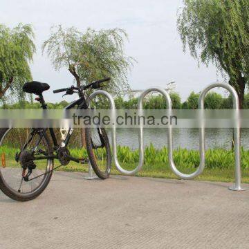 2012 Hot-dip Galvanized 48mm 5 Waves Bicycle Rack