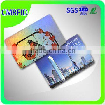 black transparent pvc card