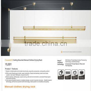 Eco-Friendly Manual Clothes Drying Rack Hanger photo-2