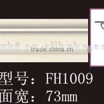 Fashion PU foam cornice mouldings home decoration material