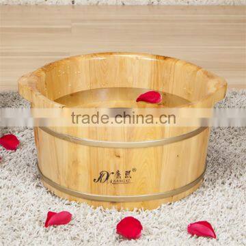 Wooden foot bucket promote blood circulation foot relaxing