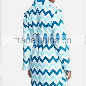Coral Fleece Plus Size Printed Plush Wrap Robe Quality Choice photo-2