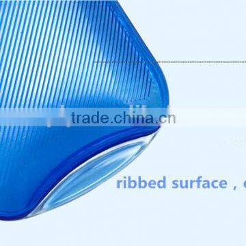 Multifunctional PVC Hot-water Bottle 1000ml Polar Fleece Slender photo-2