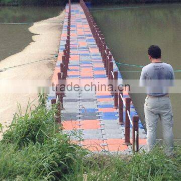 temporary floating walkway