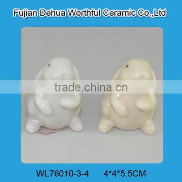 Wholesale White Ceramic Rabbit Decoration for Promotion photo-2