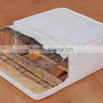 Box Spring, Solid Pallet Wood,Bonnell Spring Hotel Bed Base Kniting Fabric Wood Bed Base photo-3