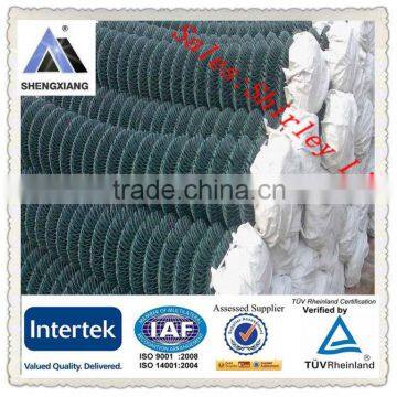 Hot sale chain link wire mesh fence product Show on Dubai Fair (Anping factory)