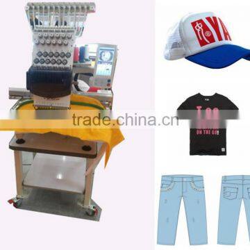 Single Head Cap Tshit Flat Embroidery Machine Quality Choice photo-2