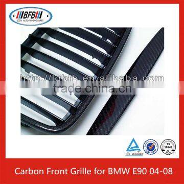 Euro Style Replacement Carbon Black Front Grille For BMW E90 04-08 Pre-facelift 3 Series photo-4