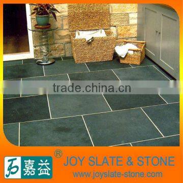 Natural Black Slate Flooring Paving Tiles for Indoor