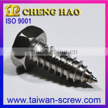 Factory Price Stainless Steel Hex Head Self Tapping Screw