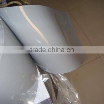 Grey Soft Durable Opaque PVC Roll For Curtain