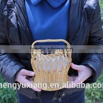 Handwoven Bamboo Decorative Basket for Planting photo-4