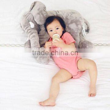 Hot Style Children's Elephant Doll/ Elephant Back Cushion Pillow WeiDang Super Soft Plush Toys Elephant Baby Pillows Waist