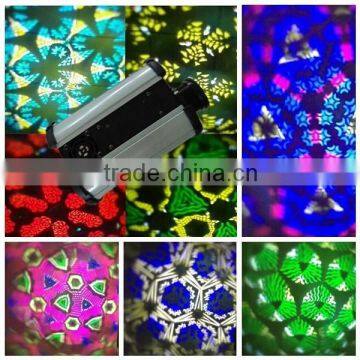 Disco Night Club Wedding Stage Lighting 60w LED Rotating Panel Kaleidoscope Flower Stage Effect Light photo-6