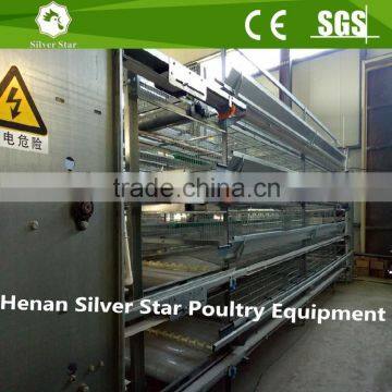 Poultry cage system automatic chicken layer battery cage coop for layers