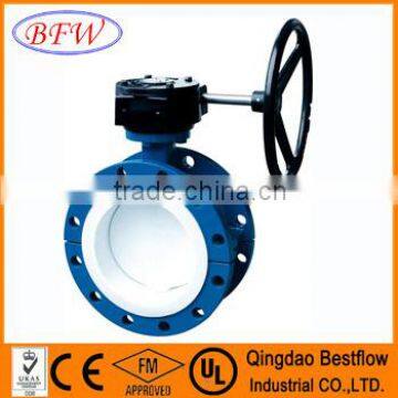 Ductile iron flange butterfly valve