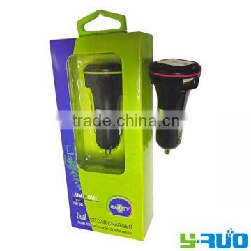 Promotional 12v Car Battery Charger Portable Charger With Blue Light