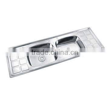 stainless steel bowls kitchen sink double bowl kitchen sink with drainboard