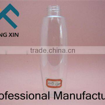 170ml transparent pet plastic liquid soap bottle