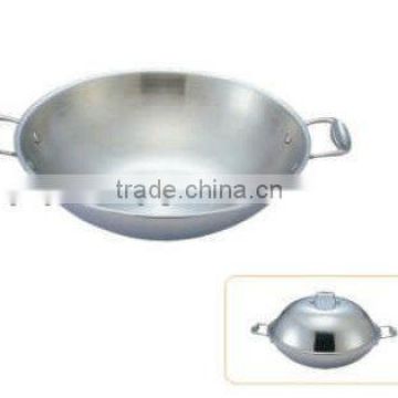 Stainless Steel Three Layer Double Ears Frying work apron