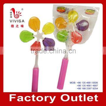 LED lighting colorful Windmill lollipop candy