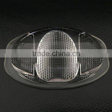 102mm COB led street light optical glass lens