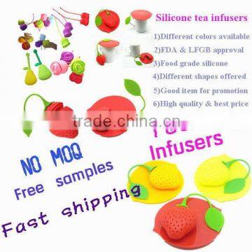 Top quality best selling silicone tea infusers