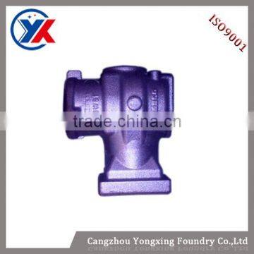 China manufacture grey iron cast and nodular iron cast pump body ,pump cover for auto