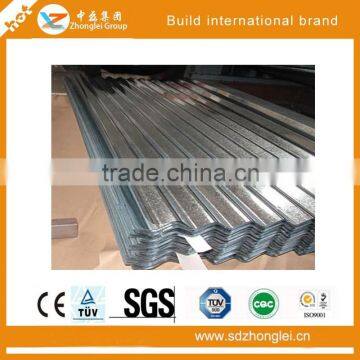 Surface Treatment Corrugated Zinc Coated Roofing Sheets 0.45mm Thick photo-5