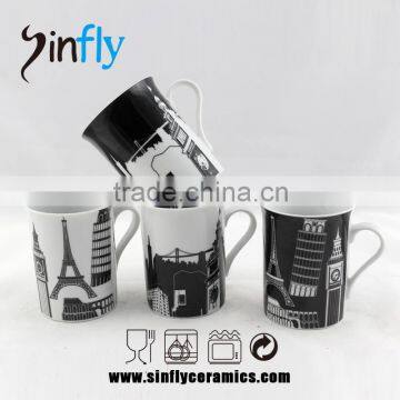 High Quality White Ceramic Advertising Coffee Cup