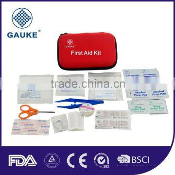 mini band aid kit red first aid kit eva bag