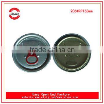 Aluminum Can Lid 206# Easy Open End for Carbonated Drink photo-4