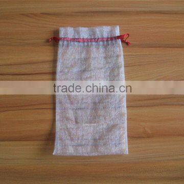 wholesale organza bags/organza drawstring pouch/cosmetic sample pouch