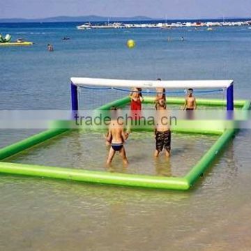 Inflatable games inflatable water volleyball court