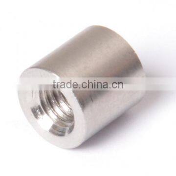 custom manufacturer zinc plating round steel M9 inside thread nut