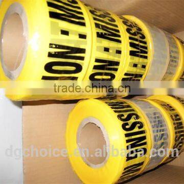 Wholesale custom pe warning tape