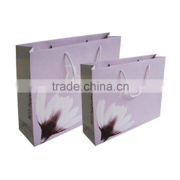 Free samples luxury clothing packaging paper bag