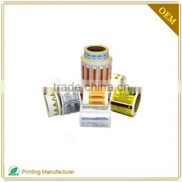 Factory Price Custom Safety Triangle Warning Sign Label Printing photo-6