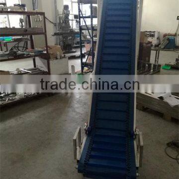 Quick Release Pvc Belt With Baffle and Side Guide Conveyor for Freezing Food photo-2