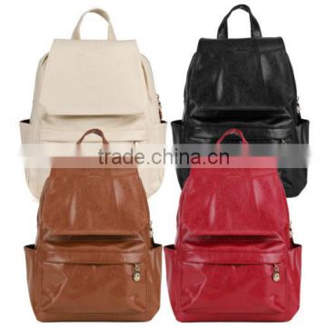 Women Girl Leather Rucksack School Bag Satchel Bookbags Backpack Travel Tote HOT