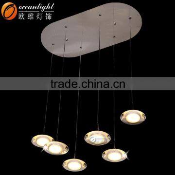 Small Heads Pendant Light Modern Pendant Light Modern Lumine Lustre OM1016-6W