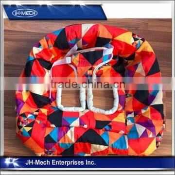 Hot sale multi-color restaurant high chair seat cover for baby