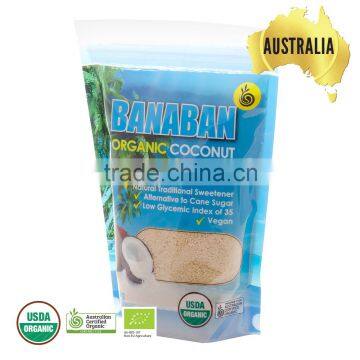 Australia Wholesale BANABAN Certified Organic coconut palm sugar