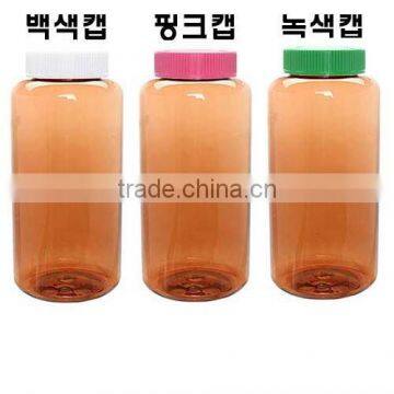 Medicine Bottle Safety Cap 600ml light Brown