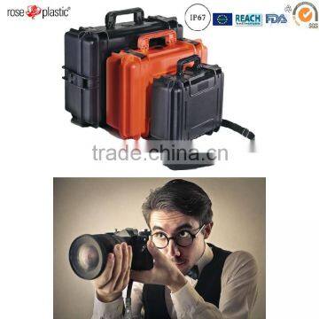 Hard durable solid handheld digital single lens SLR equipment installation packaging case with IP67 waterproof RC-PS 290/1