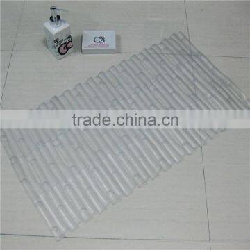Bamboo Strip Pvc Mat Hotel Bathroom Anti-slip Mat Tub Mat photo-3