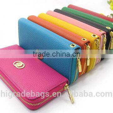 Fashion lady cheap leather wallet