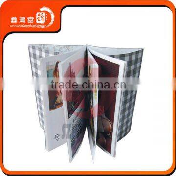 Printed square brochures printing brochure service